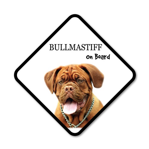 Bullmastiff bord vinyl - bord,