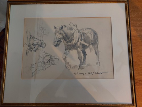 Original zeichnung rudolf - zeichnung,