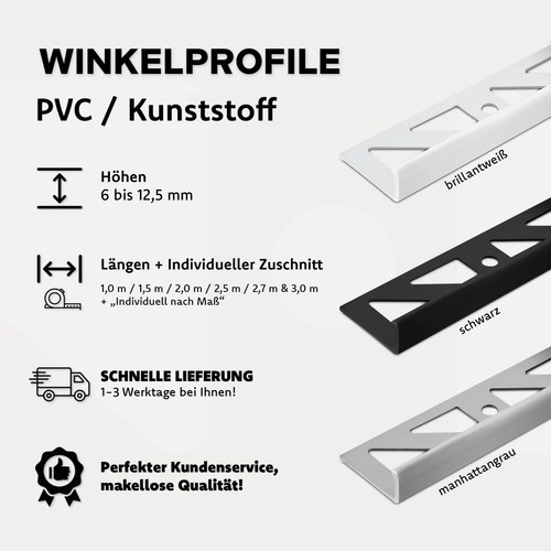 Fliesenschiene fliesenprofil - fliesenschiene,