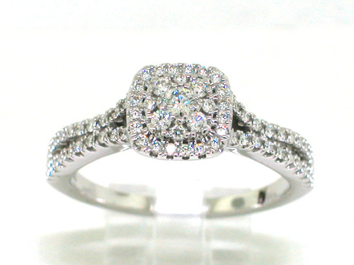 Brillant ring 585 weißgold - ring,