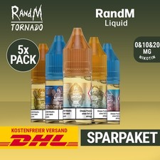 5 x RandM Liquid - 0 & 10 &
