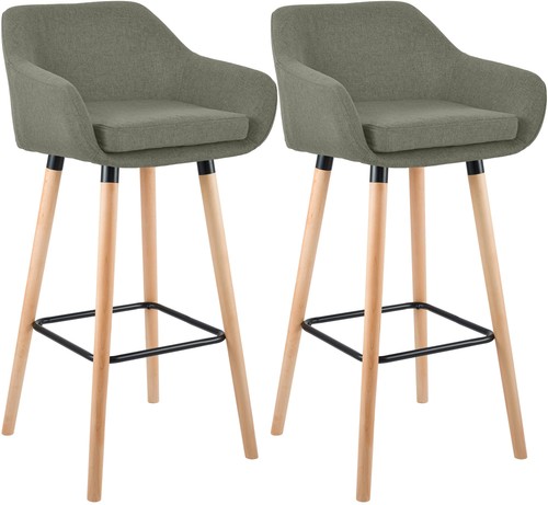 2er set barhocker grant stoff - set,