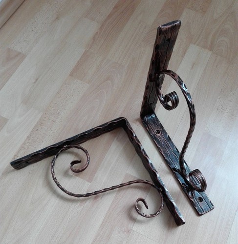 Regalträger schmiedeeisen - schmiedeeisen, 2