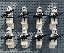 8x Star Wars Clone Trooper Minifiguren Phase 1 - NEU