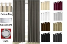 Rio Vorhang Gardine Blickdicht