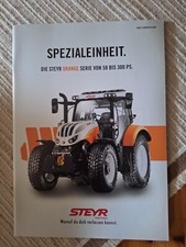 Steyr Orange Serie   Prospekt Traktor Schlepper