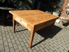 Tisch Esstisch Jugendstil um 1910 Weichholz  zum Ausziehen auf 240 cm