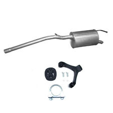 Auspuff Endschalldämpfer +Montagezubehör für VW Caddy III 1.2 TSi