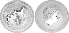 Australien 8 Dollar 5 oz