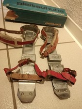 Geleitschuhe DDR Schlittschuhe Schneeschuhe Germina Ostalgie Wintersport
