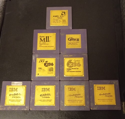 Schrott goldcap cpus - pc,