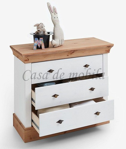 Massivholz kommode mit
