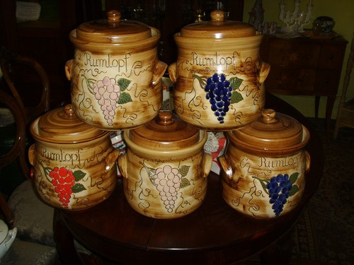 Bunzlauer keramik rumtopf - keramik,