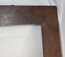 antiker  Holz Bilderrahmen Nussbaum zur Restauration