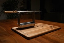 Flambier Tischgrill mit Tranchierbrett, BBQ, Tragbarer Grill, Minigrill, indoor