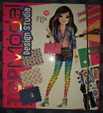 Top Model Design Studio, Mappe mit Schablone, Muster, Sticker, ungebraucht