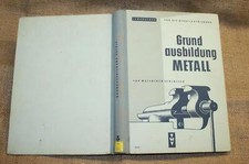 Fachbuch Metallbearbeitung Schlosser Umformen Drehen Pressen Walzen DDR 1953