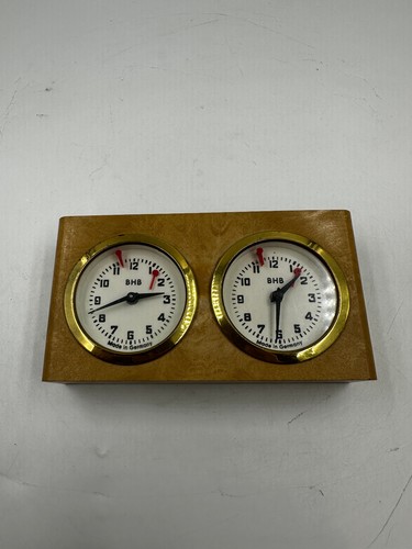 Schachuhr mechanisch bhb - schachuhr, made