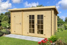 Gartenhaus Holz 28mm BELMONT 1