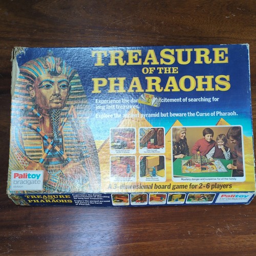 Vintage schatz der pharaonen - schatz,