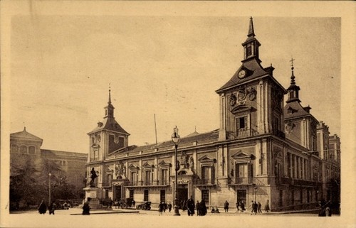 Madrid spanien plaza - ak, de