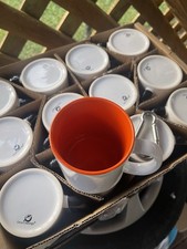 Ceramic Tassen Innen Orange