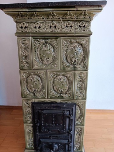 Kachelofen jugendstil antik - kachelofen,