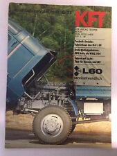 Kraftfahrzeugtechnik KFT 06/1987 L 60, QEK Aero, Simson, MZ IFA Ost Geschenk DDR