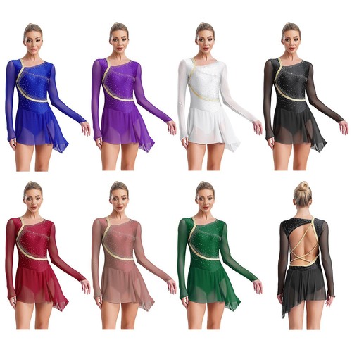 Damen eiskunstlauf kleid - damen,