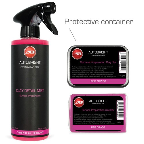 Clay bar kit fine grade - fine, &