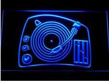 Plattenspieler Mixer Musik LED