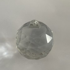 große alte Kristall Glas