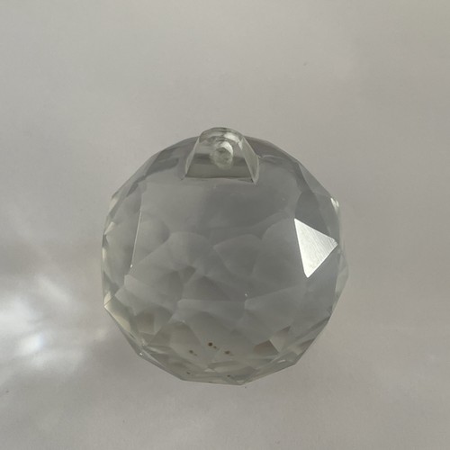 Große alte kristall glas - große,