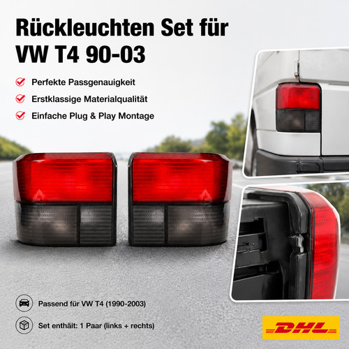 Heckleuchten hinten rot und - hinten,