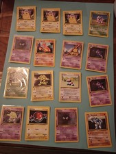 Pokémon Basis Set 290 Karten Deutsch/Englisch First Edition, Dschungel, Fossil