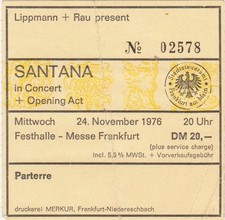SANTANA in CONCERT @