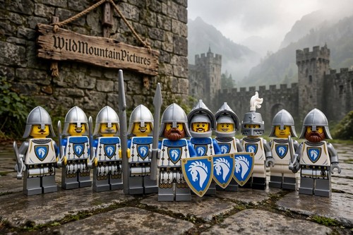 Lego minifigur mittelalter - minifigur,