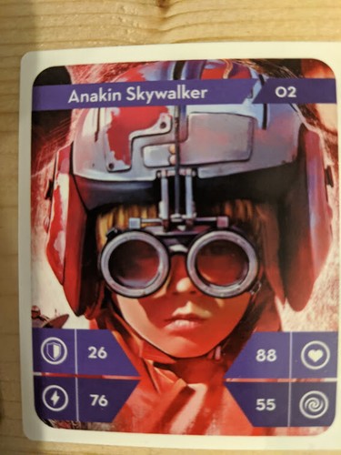 Star wars sammelkarte - sammelkarte, nr.