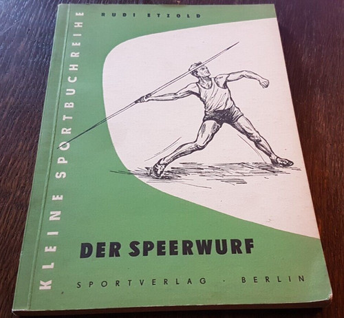Rudi etzold der speerwurf - rudi,