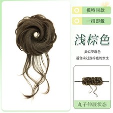 Hair Stick Synthetic Hair Bun