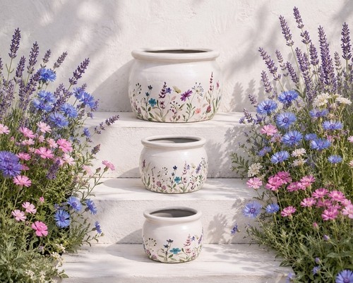 Sommer feldblumen blumentopf - sommer,