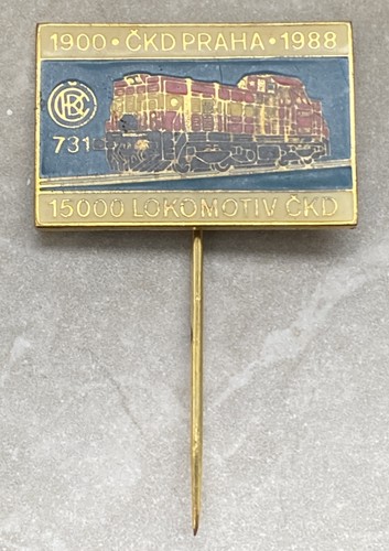 Altes eisenbahn abzeichen - altes, eisenbahn-abzeichen