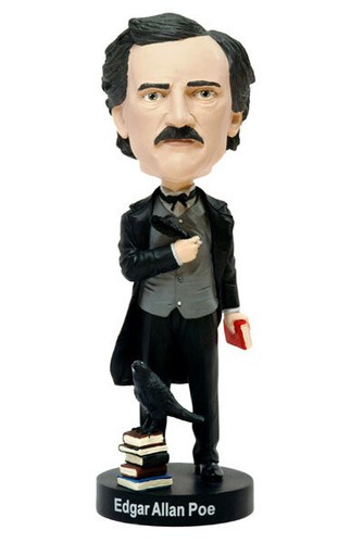 Edgar allan poe bobblehead - edgar,