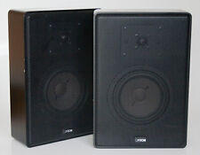 Canton GLE 40F On Wall HiFi Lautsprecher Paar in schwarz