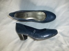 5th avenue Deichmann Pumps blau Gr. 40 Neu ohne Etikett Echtleder
