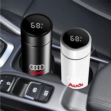 Audi Pendant S Line Thermosflasche 500ml Edelstahl 304 mit LED Temperaturanzeige