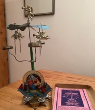 Engelsgeläute Weihnachts glockenspiel Blechpyramide Engel Sterne