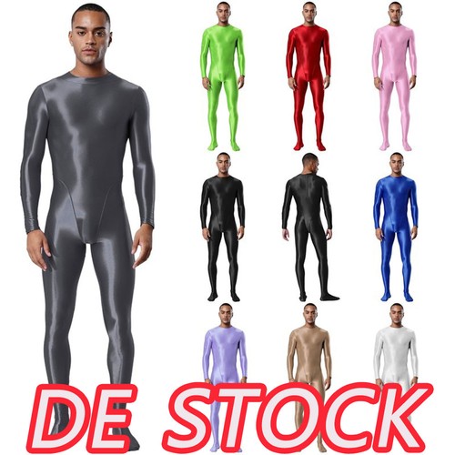 Herren glänzend full body - herren,