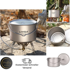 Lixada 2,8 l Titan-Topf