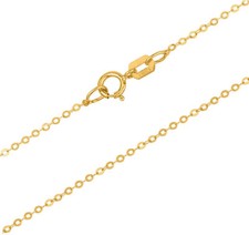 Echt Goldkette 333 verschiedene Muster Längen Breiten Kette Halskette